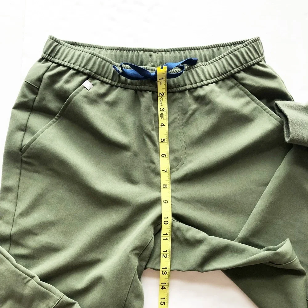FIGS Scrubs Mens Small Tansen Jogger Pants Moss Green Technical Joggers